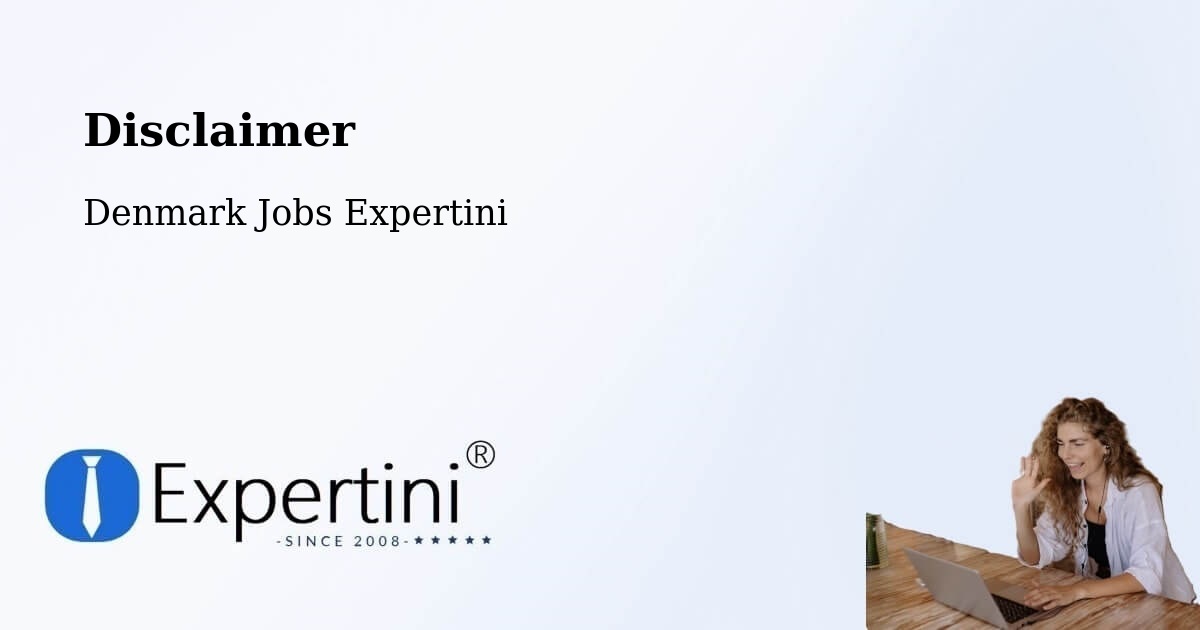 Disclaimer – Charlottenlund - Denmark Jobs Expertini
